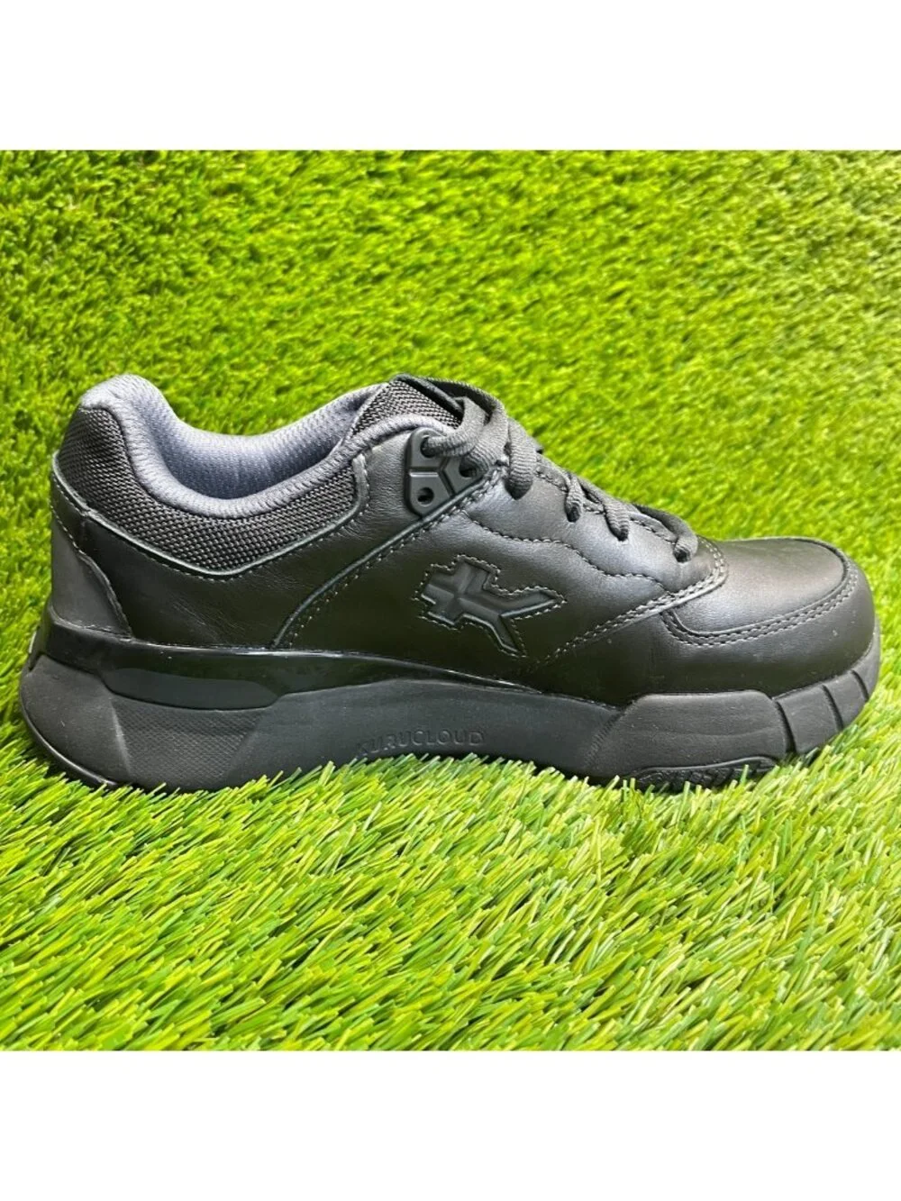 Kuru Kinetic 2.0 Womens Size 8.5D Black Athletic Leather Walking Shoes Sneakers